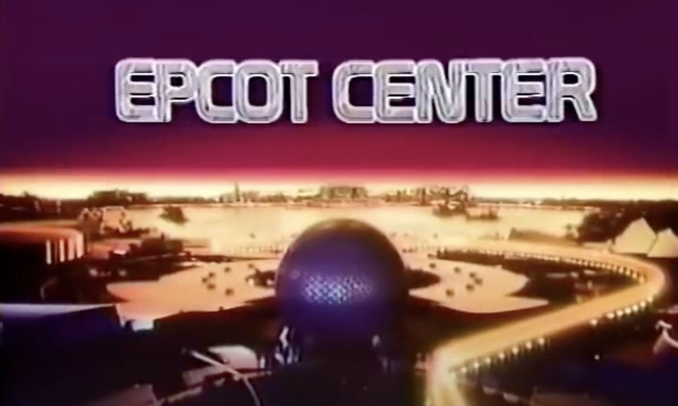 Epcot Center grand opening television special